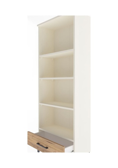 Arges Dolap 4 Raflı Tek Çekmeceli 60x30x163 Aytaşı-çam Aytaşı