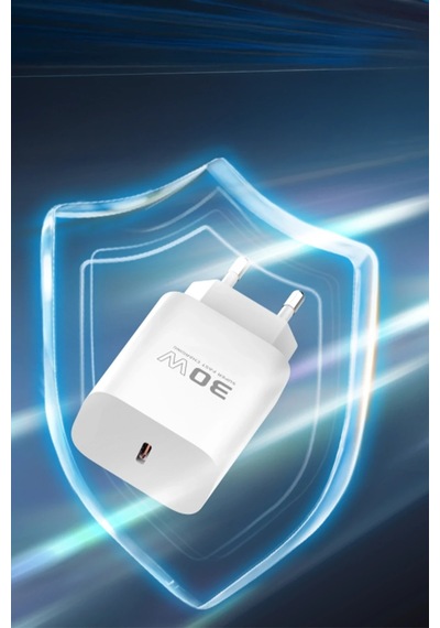 Ilkeshop Konfulon C87c 30w Type-c Çıkışlı Ekstra Dl51 1m Type-c To Type-c Kablolu Pd Şarj Cihazı - B