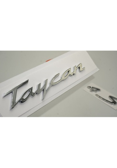 Porsche Taycan 4S Bagaj 3M 3D Abs Yazı Logo Amblem  (548285607)
