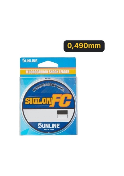 Sunline Siglon Fluorocarbon Misina 50mt 0,490mm