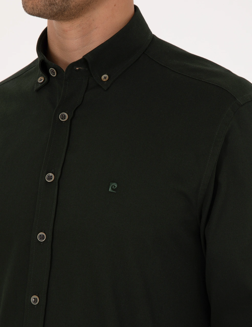 Pierre Cardin Erkek Haki Gömlek Desenli 50316736-vr027 Haki