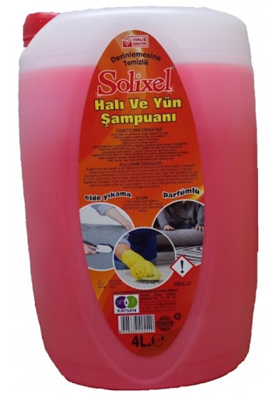 Solixel Halı Ve Yün Şampuanı 4 L