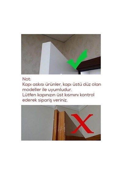 Metal Modern Desenli Çok Amaçlı Metal Kapı Arkası Askılığı Siyah Çok Renkli