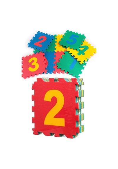 9 Parça Sayılar Puzzle Yer Matı Hem Öğretir Hem Oyun Alanı Hazırlar Oyun Matı Puzzle