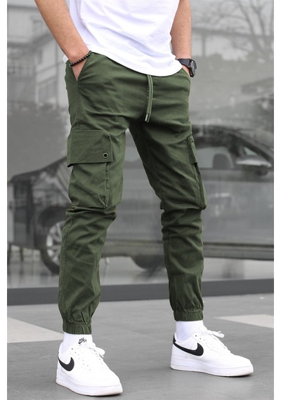 Madmext Madmext Haki Kargo Cep Jogger Pantolon 5647-haki Haki