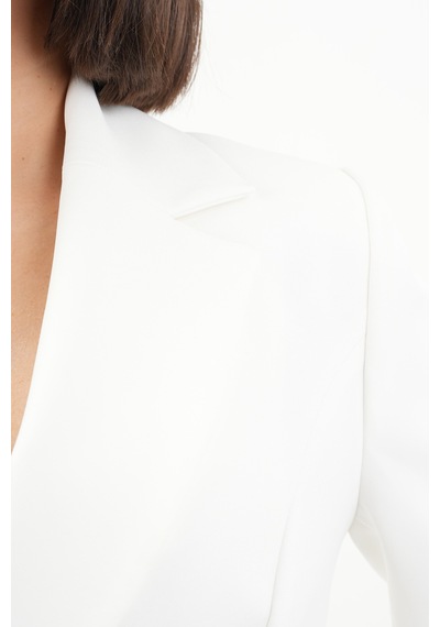 Velnara Moda Kırık Beyaz Modern Klasik Kadın Takım Elbise - Düğme Detaylı Ceket & Dar Paça Pantolon Kırık Beyaz - 942454823 Kırık Beyaz Velnara Moda Kırık Beyaz Modern Klasik Kadın Takım Elbise - Düğme Detaylı Ceket & Dar Paça Pantolon Kırık Beyaz - 942454823 Kırık Beyaz