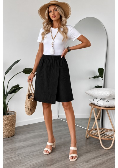Cool Tarz Kadın 2lli Set Siyah Bej %100 Keten Yüksek Bel Lastikli Cepli Bermuda Şort Rahat Kalıp Yazlık Doğal Keten Şort Siyah - Bej Siyah - Bej Cool Tarz Kadın 2lli Set Siyah Bej %100 Keten Yüksek Bel Lastikli Cepli Bermuda Şort Rahat Kalıp Yazlık Doğal Keten Şort Siyah - Bej Siyah - Bej