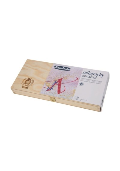 Schmincke : Guaj Boya Seti 12 X 20 Ml Ahşap Kutu