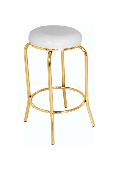 Bar Taburesi Gold - Beyaz Çok Renkli