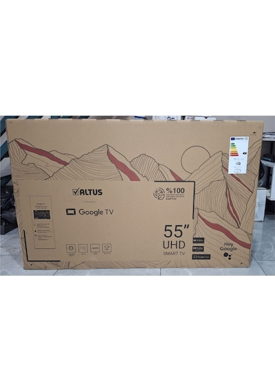 Altus AL55 UHD 9825 4K Ultra HD 55" Google Smart LED TV