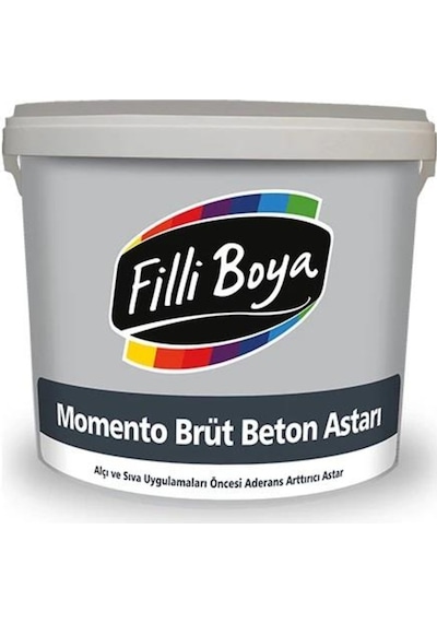 Filli Boya Momento Brüt Beton Astarı 12 Kg (Yeşil)
