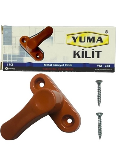 Güvenlik Mandalı Kahve Ym-724k