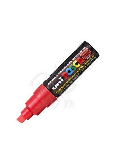 Uni Posca Marker Pc-8K 8.0 Mm Red