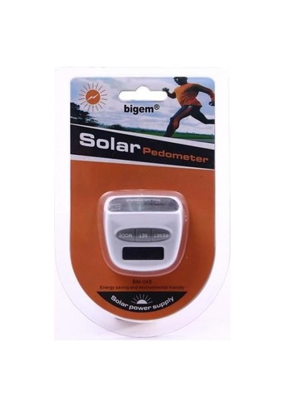 Solar Adımsayar Pedometre Dijital Ekranlı