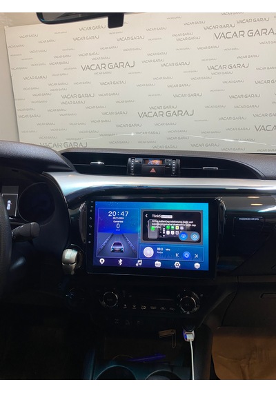Toyota Hılux 2015-19 10" Uyumlu Androıd Multimedya Gerçek 2/32 Kablosuz Carplay Geri Görüş Kameralı 10"