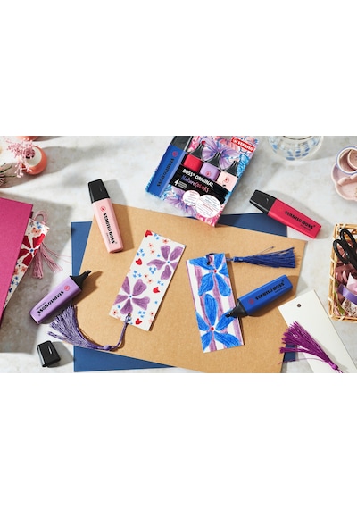Stabılo Boss Naturecolors Wildflowers Puslu Mor ---