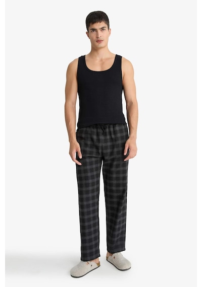 Defacto Slim Fit Dar Kesim Ribana 2li Atlet Y9056az25wnbk27 Siyah