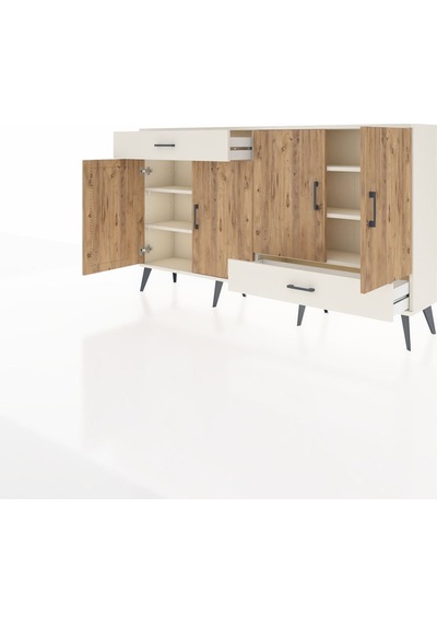 Arges Konsol 5 Raflı 2 Çekmeceli 4 Kapaklı 176x30x99 Aytaşı-çam/a Aytaşı-çam/aytaşı Arges Konsol 5 Raflı 2 Çekmeceli 4 Kapaklı 176x30x99 Aytaşı-çam/a Aytaşı-çam/aytaşı