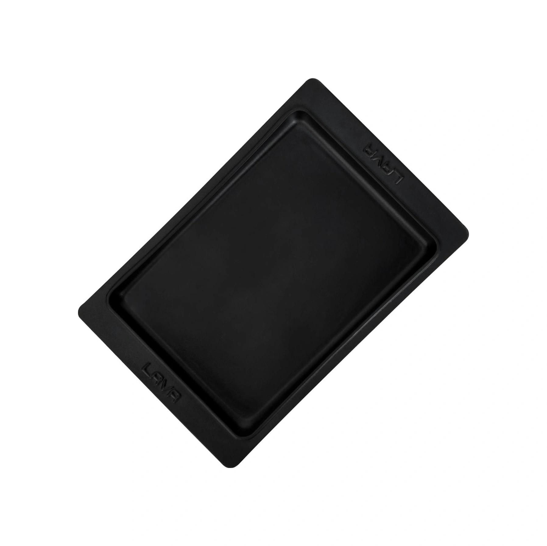 Lava Döküm Dikdörtgen Servis Tabağı. Ölçü 36x24cm.-bordo Bordo