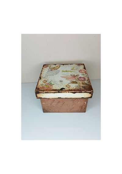 Bebek Odası Çocuk Odası Düzenleyici Ahşap Kutu Pembe - 635469667