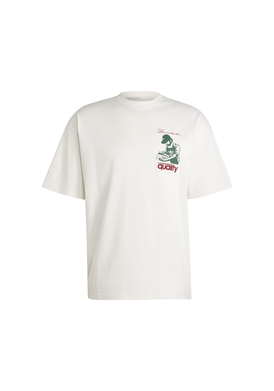 Clowhı Adidas Erkek Günlük T-shirt Quality Tee Ia5976 beyaz
