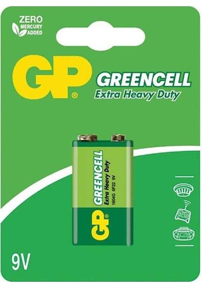 Gp 1604glf Greencell 9 Volt Pil Tekli