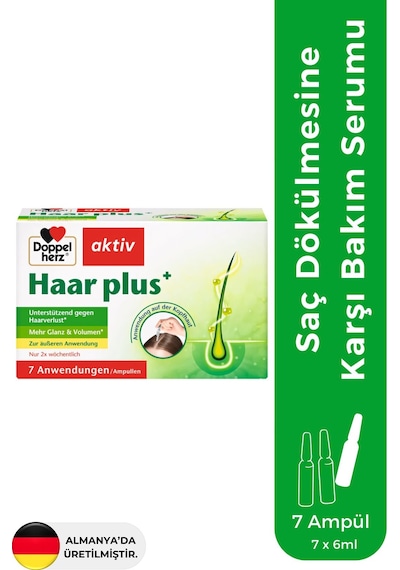 Doppelherz Dökülme Karşıtı Saç Bakım Serumu 7 x 6 ML