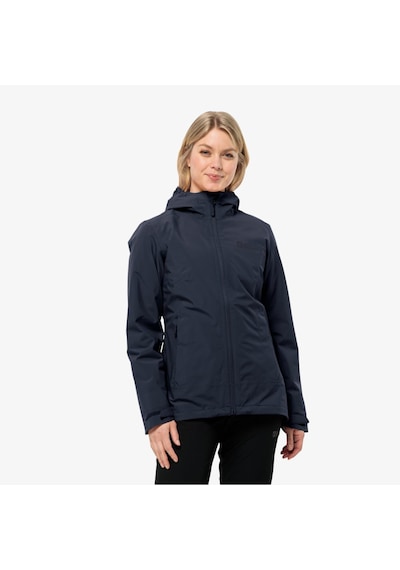 Jack Wolfskin Moonrise 3in1 Kadın Lacivert Outdoor Ceket - 1115621