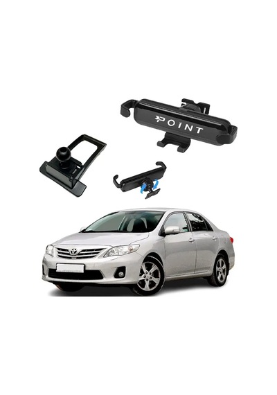 Corolla Araca Özel Cep Telefonu Tutacağı Robotik Oynar Başlıklı 2007 - 2013 Arası Profesyonel Ürün Siyah