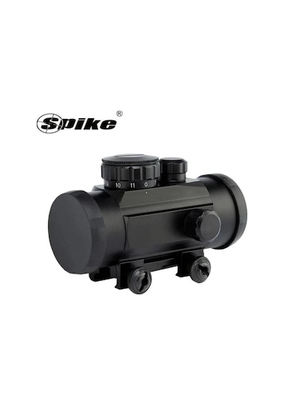 1x30mm Taktik Kapalı Reflex Red Dot Nişangâh Geniş Görüş Açısı, Kırmızı Renk Nokta 11mm Çok Renkli