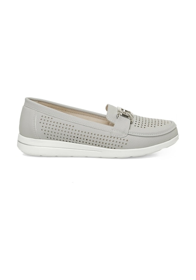 Polaris 166019.z5fx Grı Kadın Loafer 000000000101971086 Gri