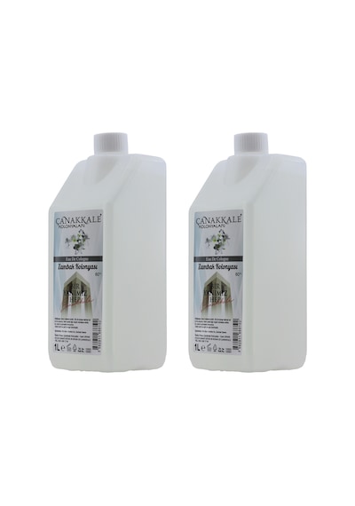 Çanakkale Kolonyaları Beyaz Zambak Korumalı Kapak Yeni Model Bidon Kolonyası 2 x 1 L