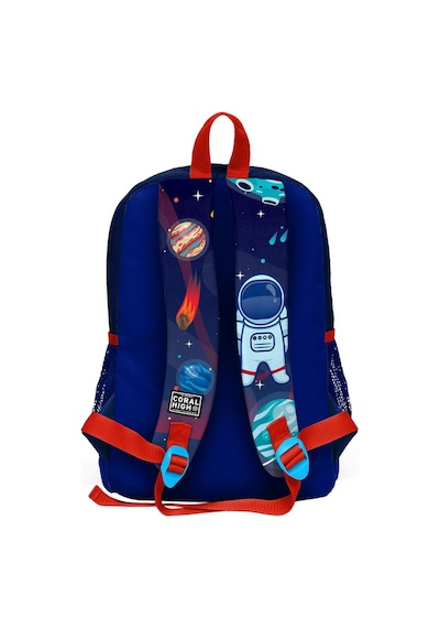 Coral High Kids Saks Mavi Astronot Desenli 3 Lü Okul Çanta Seti Set0123724