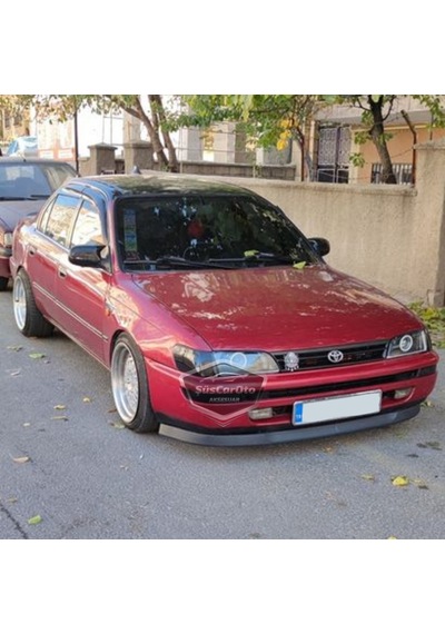 Toyota Corolla Uyumlu Ae101 Efsane Kasa 1991-1998 Uyumlu Üniversal Astra H Lip Esnek Ön Lip 2 Parça Tampon Altı Dil Karlık Ön Ek 00 Şüscaroto Aksesuar