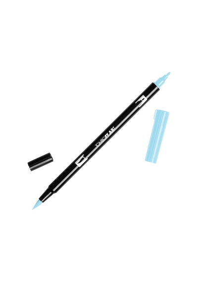 Tombow Dual Brush Pen Glacier Blue 491