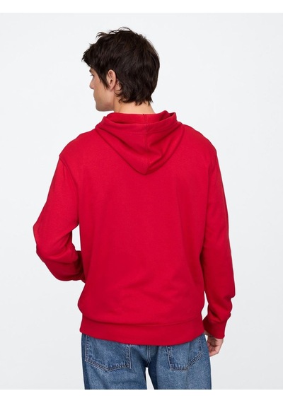 Gap V-frch Ft Heritage Logo Po Snl Erkek Sweatshirt-7987 Kırmızı