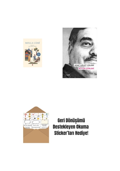 Molla Câmî + Asaf Hâlet Çelebi - Bütün Şiirleri + Okuma Sticker'ları