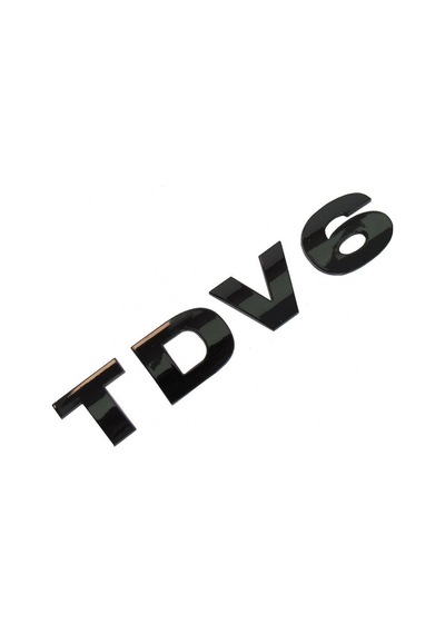 Tdv6 Parlak Siyah Yazı