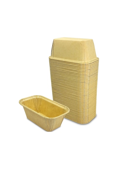Kafem Muffin Kek Kapsülü Baton Kraft Ekler Boy 50li X 5 Paket - K39 Kahverengi