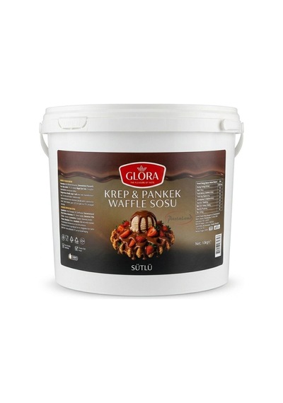 Glora Waffle Sos Sütlü 10kg