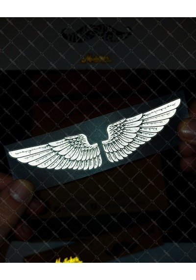Bay Etiket Rfhlm30 Reflektif Kanat Sticker