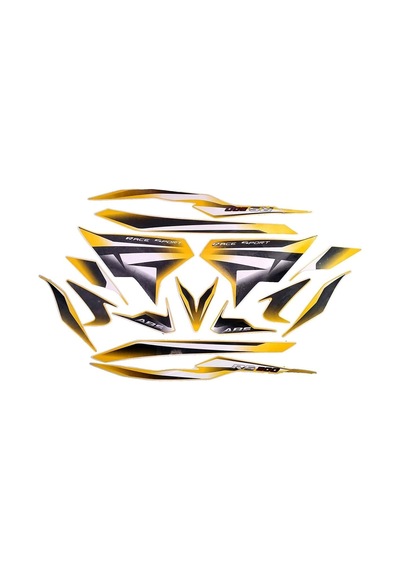 Bajaj Pulsar Rs 200 Takım Sticker Etiket Modeli