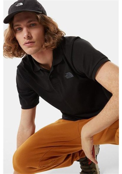 The North Face M Polo Pıquet - Eu Siyah-siyah Siyah