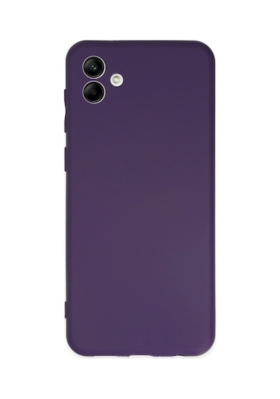 Samsung Galaxy Uyumlu , A04 Kılıf First Silikon - Mor