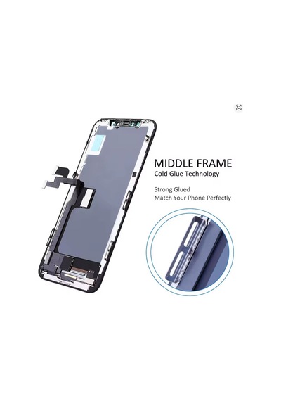 Apple iPhone Uyumlu Xs Oled Ön Oled Ekran Dokunmatik Sıvı Bandı Kırılmaz Tamir Seti Set