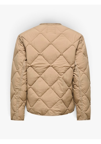 Only Onlharrıet Quılted Jacket Cc Otw Kadın Kahverengi Ceket - 5010242