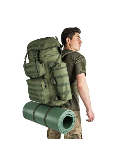 Terrien Doğa Yürüyüşü Modüler Çanta Single Sword Askeri Sırt Çantası 85+10 Litre Operasyon Çantası Çok Renkli