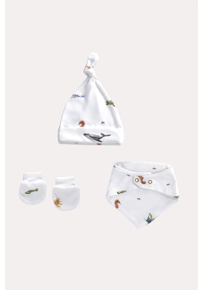 Mama Padre Marino Yenidoğan Mini Set - 4 Parça Renkli - 861047053 Renkli
