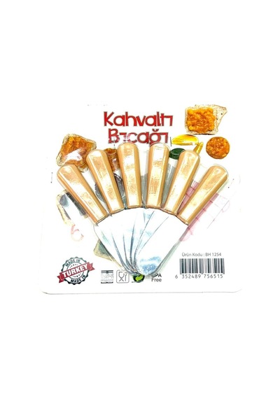 6 Lı Kahvaltı Bıçağı Kırmızı