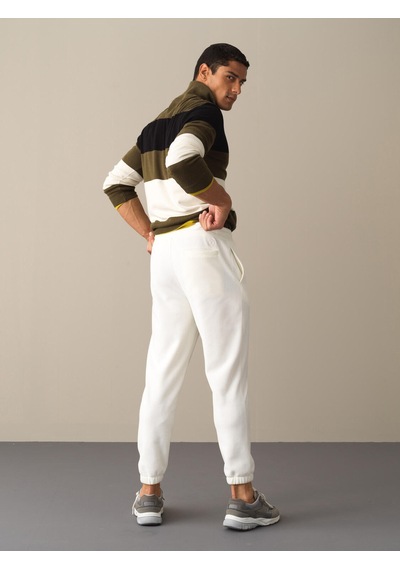 Xint Ekru Regular Fit Sweat Pantolon 380136 Beyaz